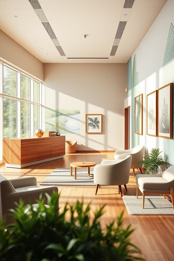 art enhances healing environments