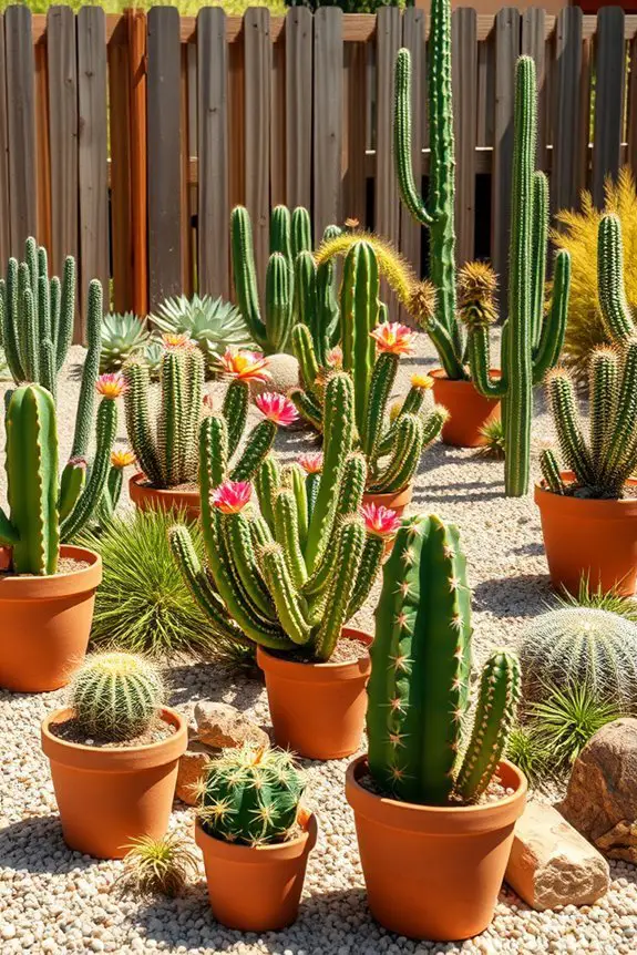 artificial cacti for gardens