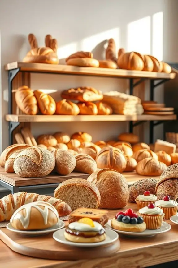 artisan bread exquisite pastries