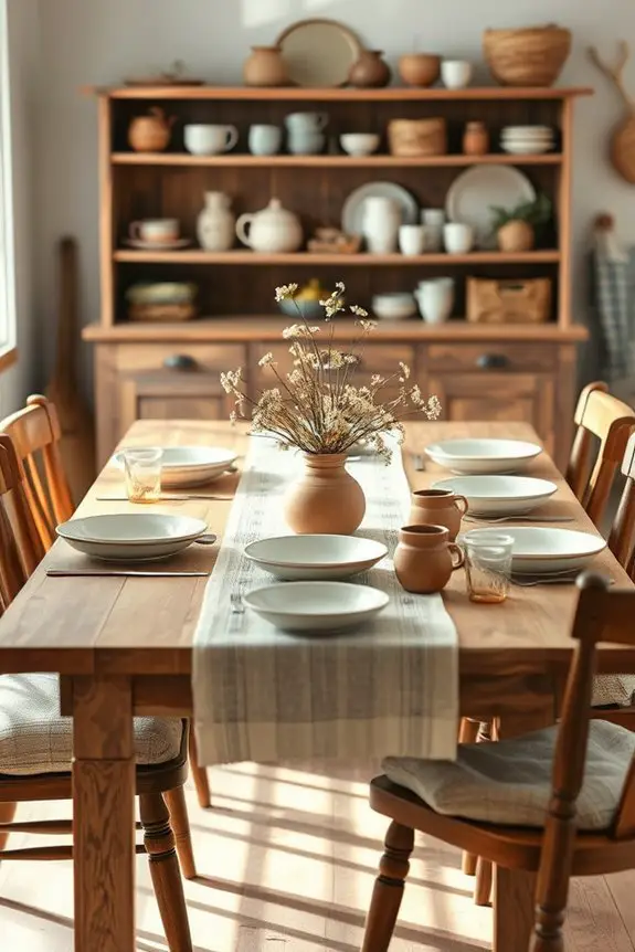 artisan crafted dining elegance