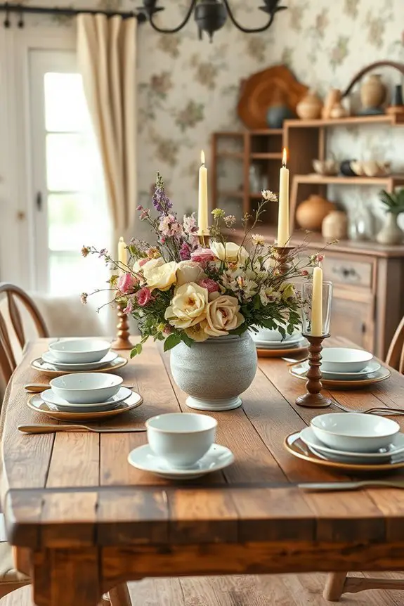 artisan vase arrangements centerpiece