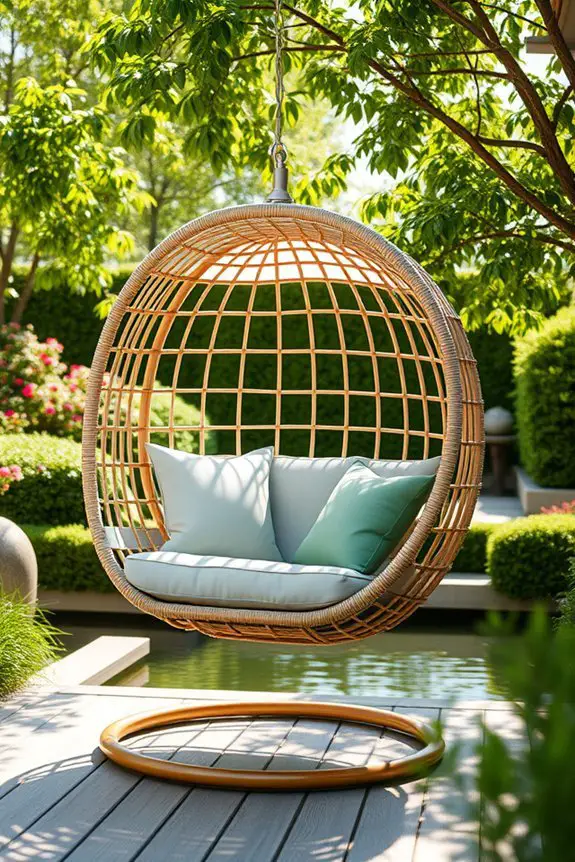 artisanal handcrafted swing chairs
