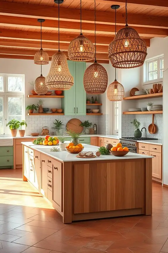 artistic and eclectic lighting