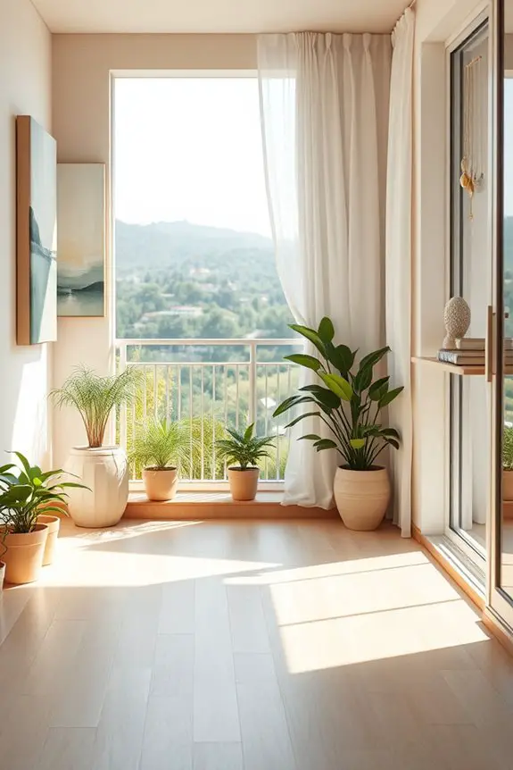 artistic balcony wall decor