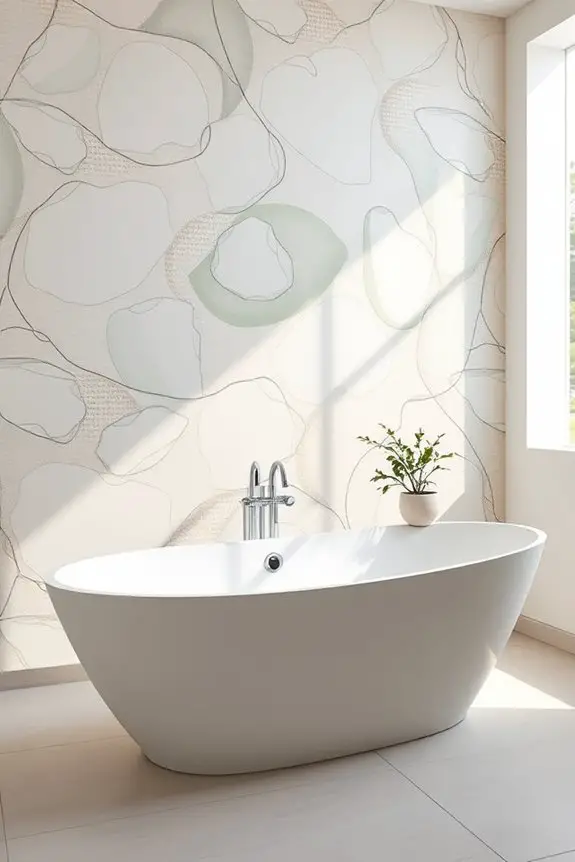 artistic bathroom vinyl wraps