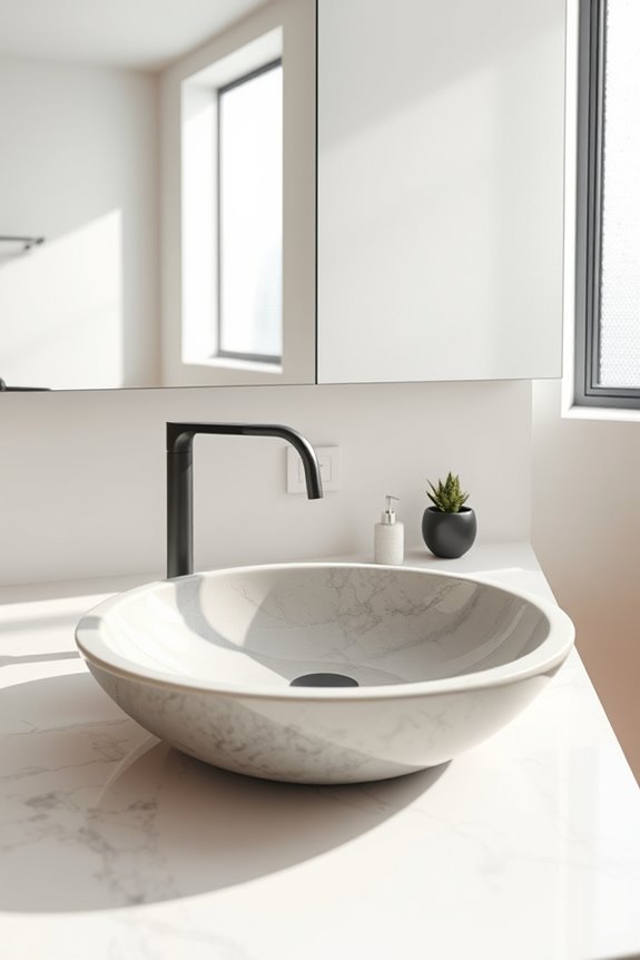artistic bold personalized sink designs