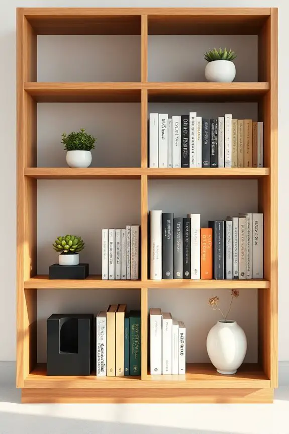 artistic bookends for display