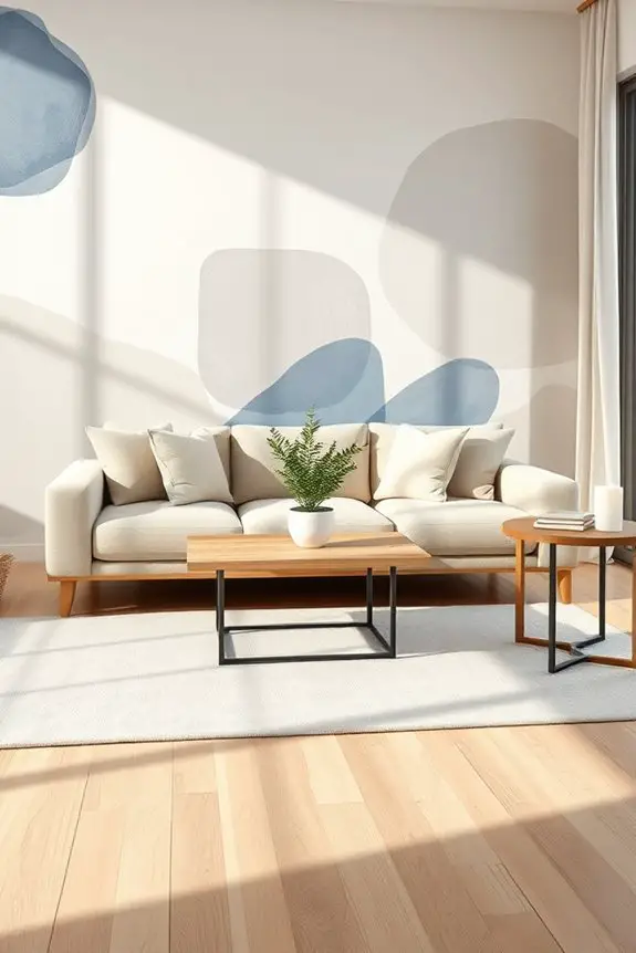 artistic chaise lounge backdrop