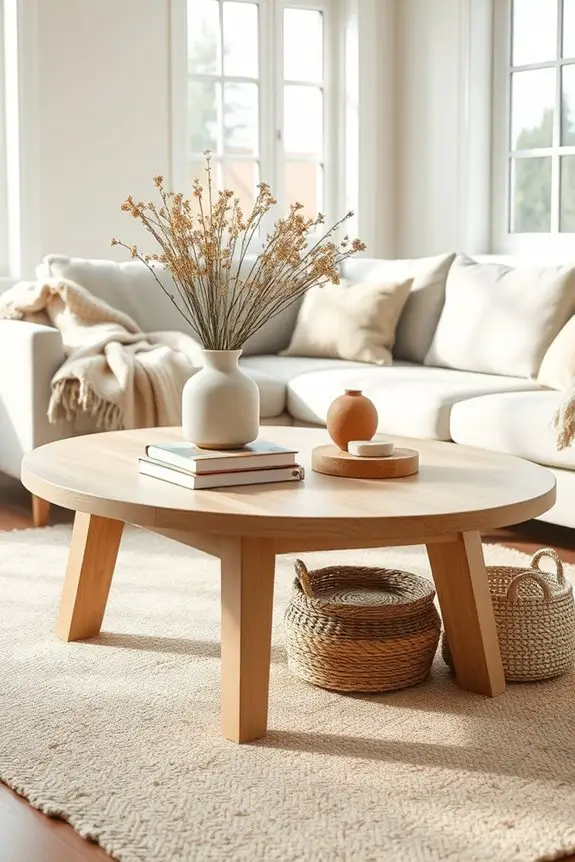 artistic coffee table decor