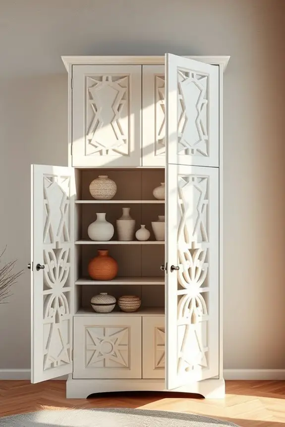 artistic cupboards enhance interiors