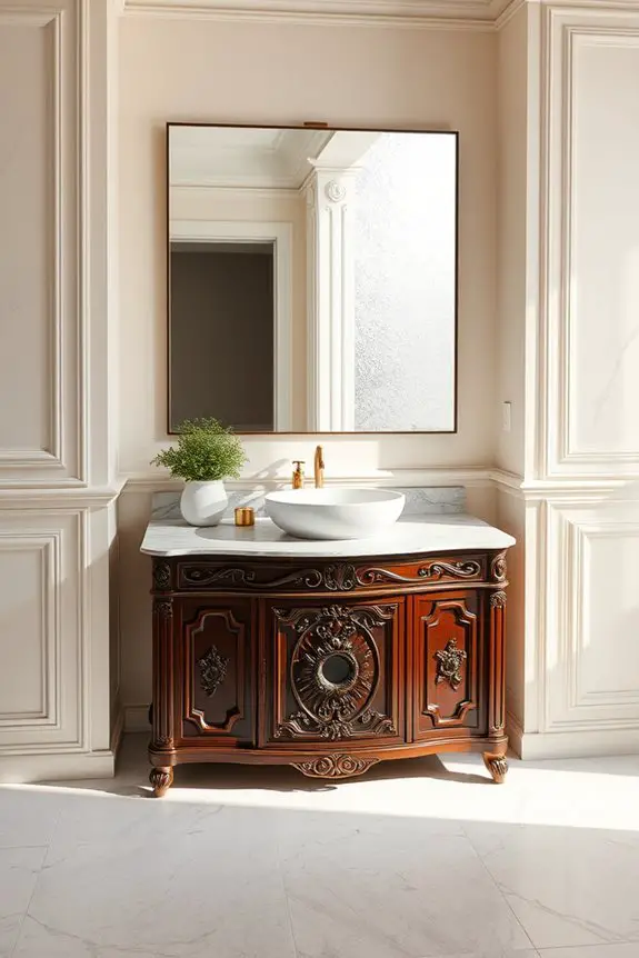 artistic custom vanity designs