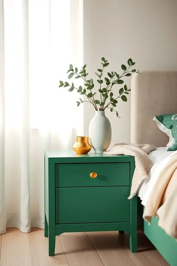 artistic decor for bedside