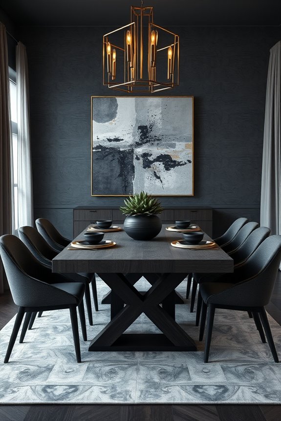 artistic decor for dining