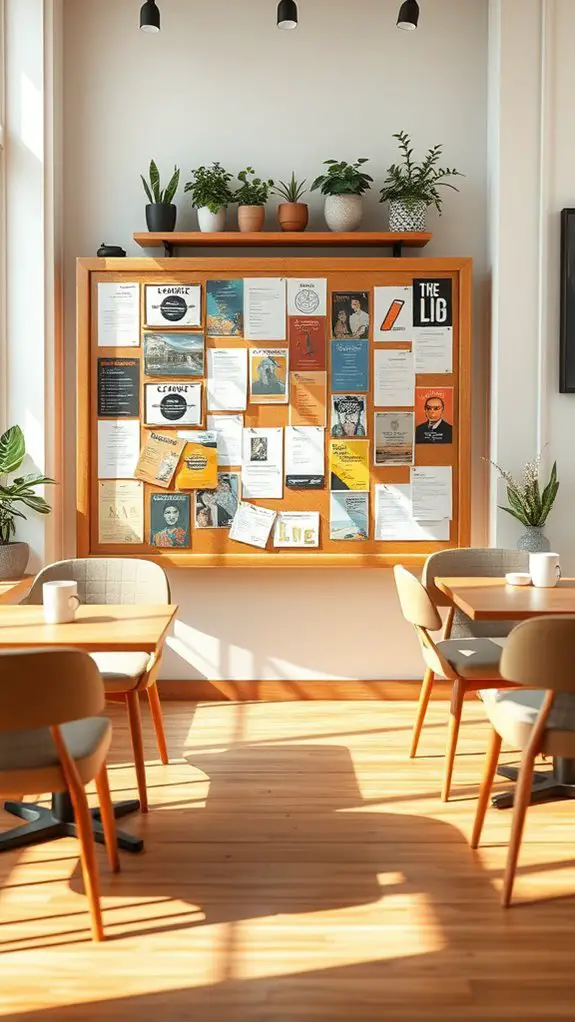 artistic engagement through community boards