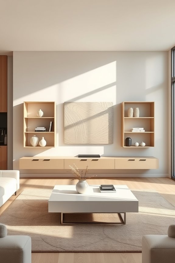 artistic floating storage solutions