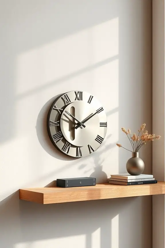 artistic functional wall clocks