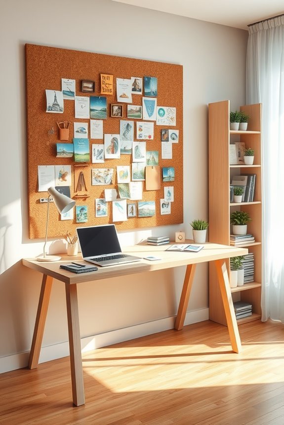 artistic functional workspace design