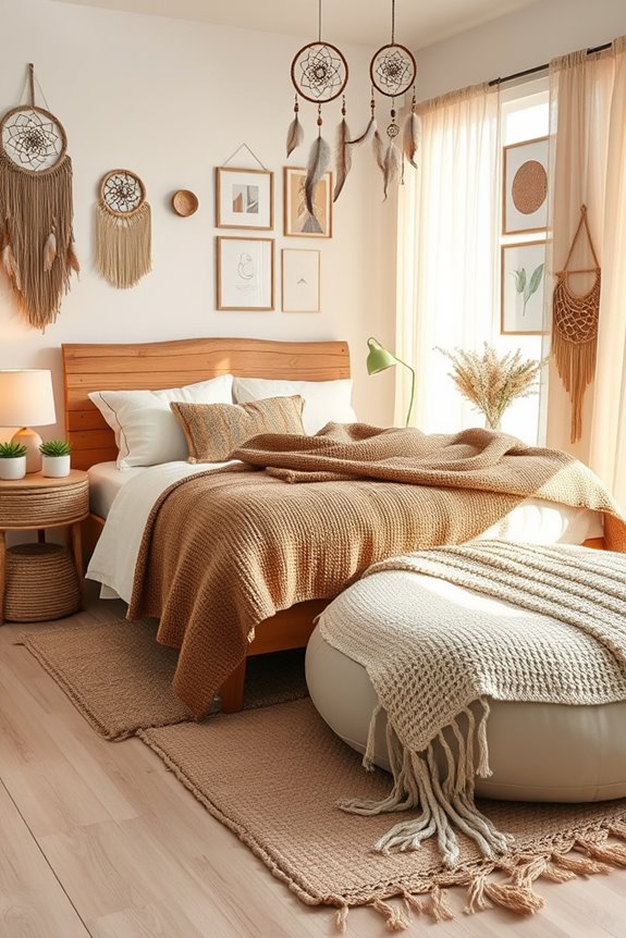 artistic handmade dreamcatchers decor