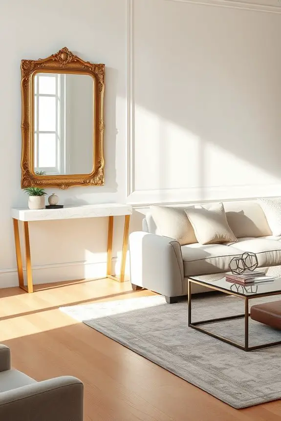 artistic mirrors enhance spaces