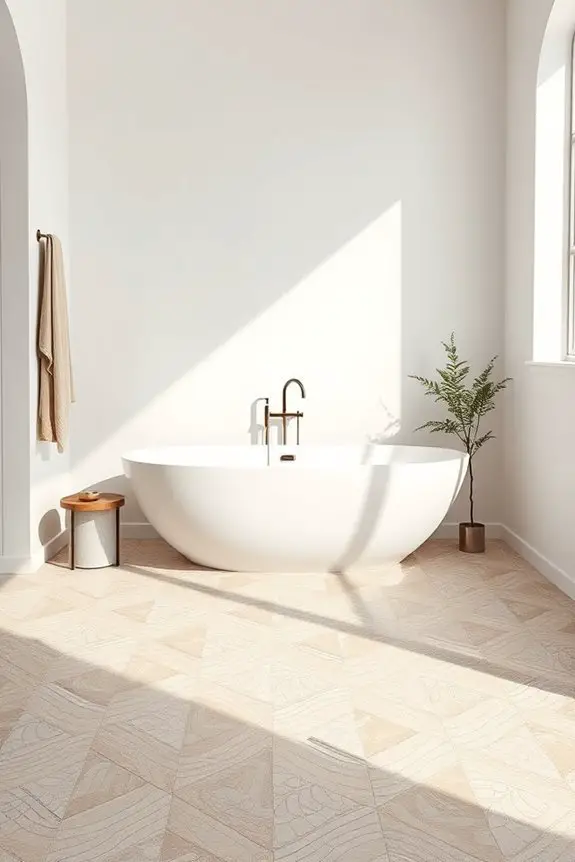artistic mosaic bathroom upgrades