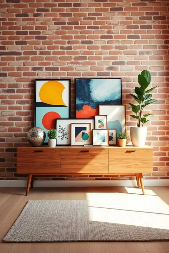 artistic murals and textiles