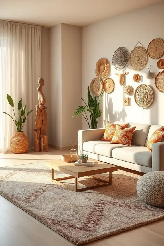 artistic sculptures enhance ambiance