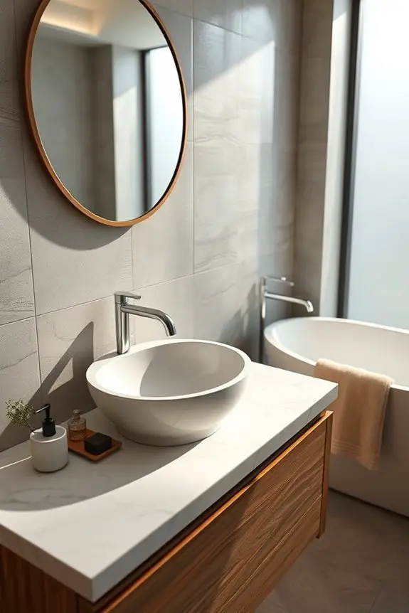artistic sinks enhance bathrooms