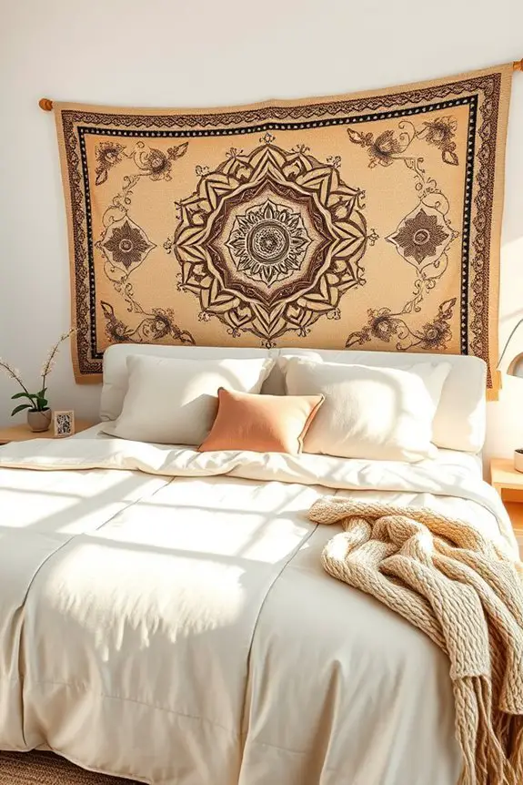artistic tapestry bedspreads transform