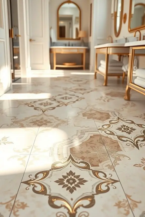 artistic tile design features