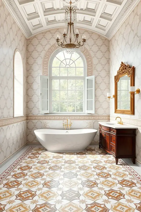 artistic tile pattern elegance