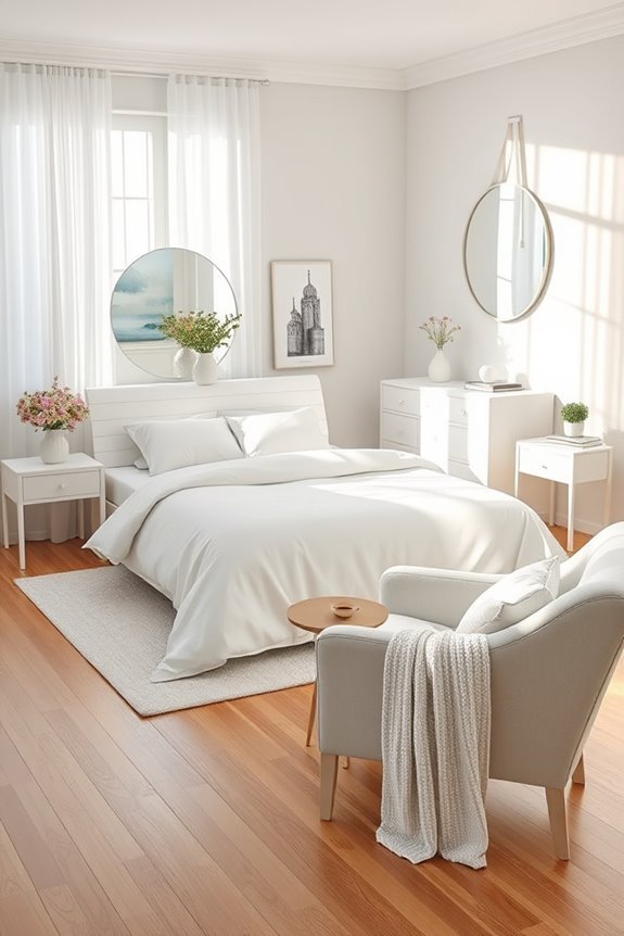 artistic touches enhance serenity