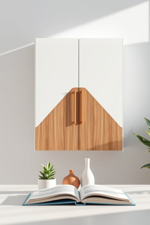 artistic wall mounted storage solutions