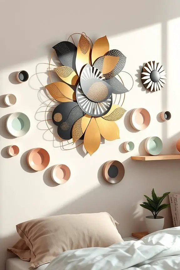 artistic wall sculptures enhance aesthetics