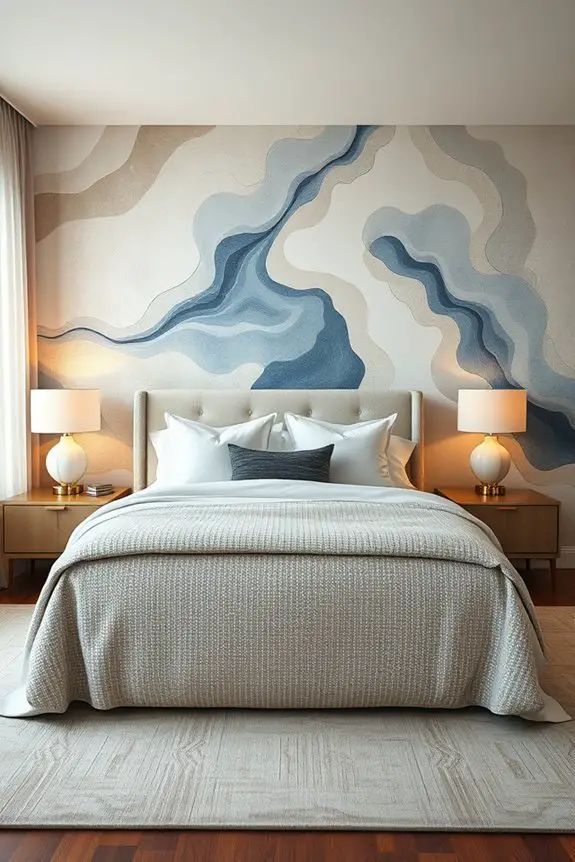 artistic wallpaper transforms spaces