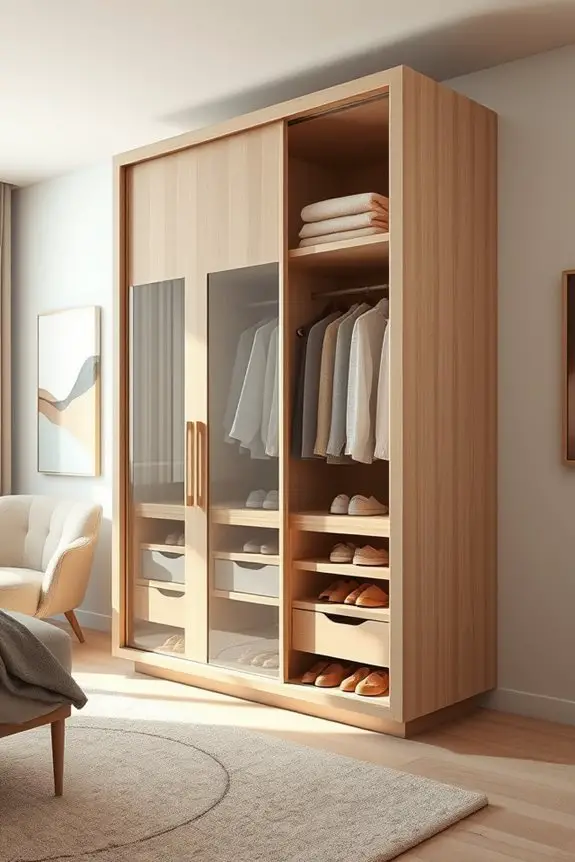 artistic wardrobe design ideas