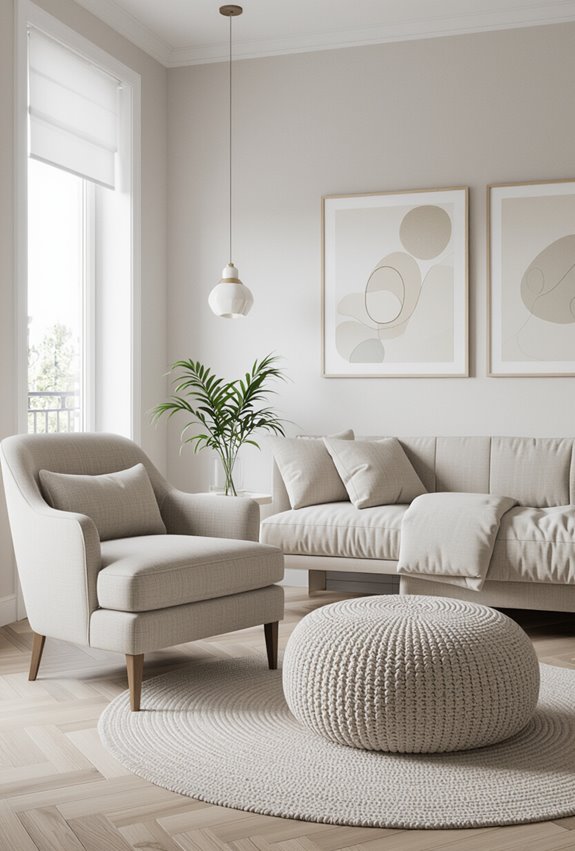 asymmetric cozy mixed seating