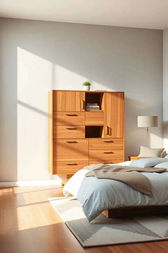 asymmetrical dresser design tips