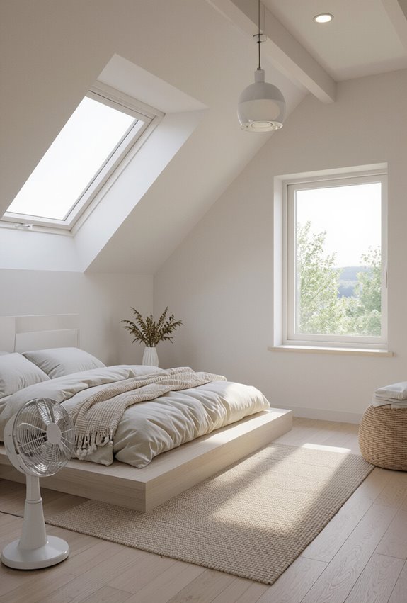 attic cooling ventilation shading