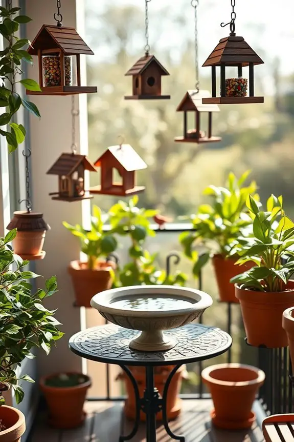 attract birds to balcony
