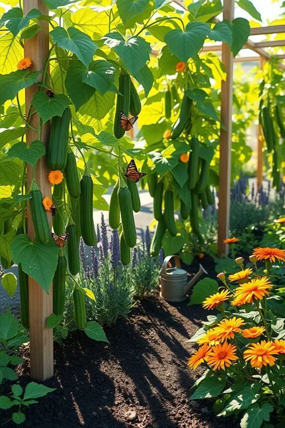 attracting beneficial garden pollinators