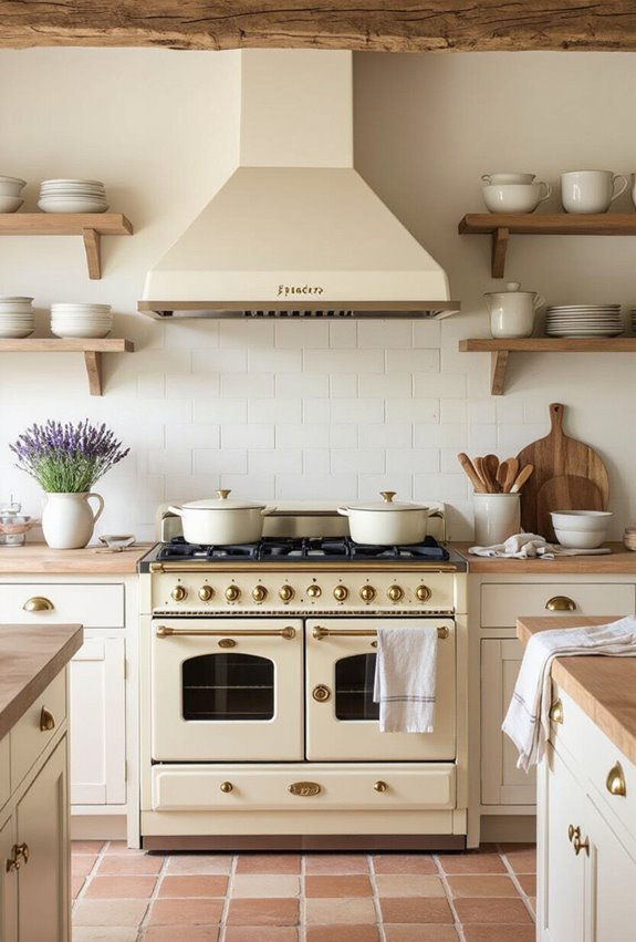 authentic vintage inspired kitchen range