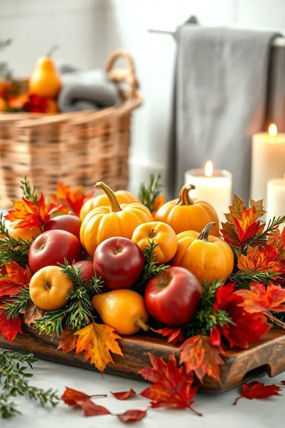 autumn fruit decor ideas