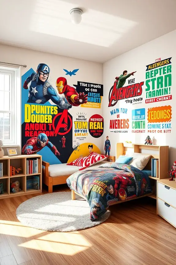 avengers quotes wall stickers