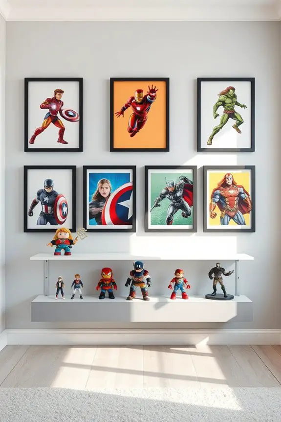 avengers themed artwork gallery