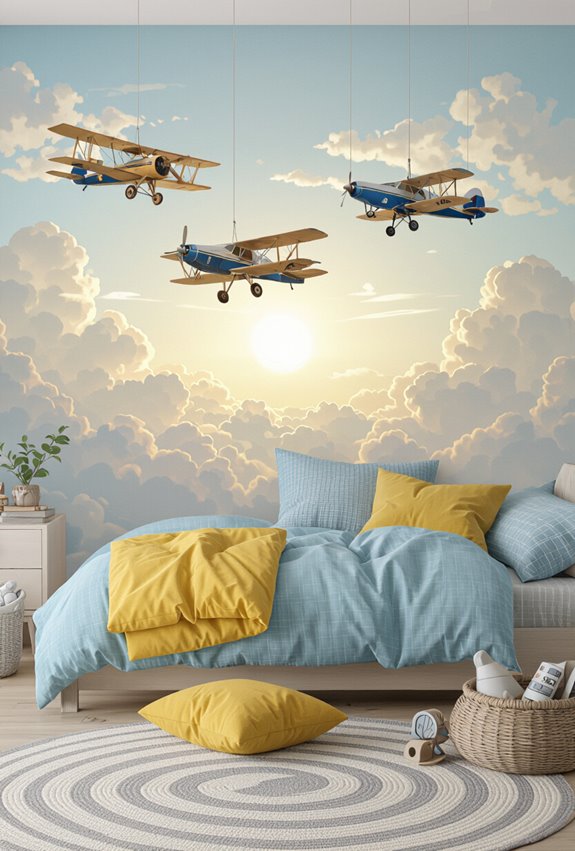 aviation adventure room design