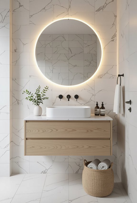 backlit anti fog led mirrors