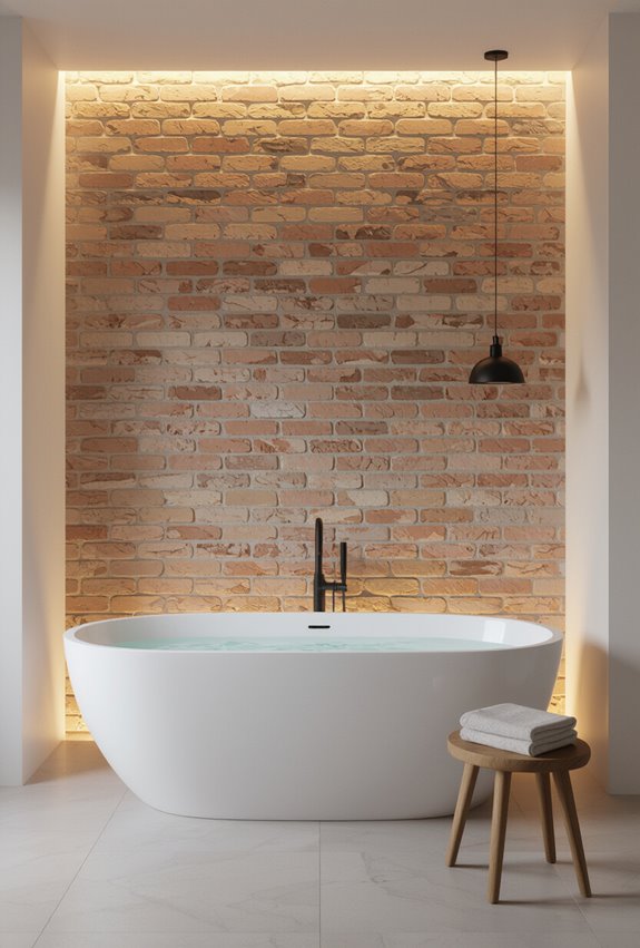 backlit brick ambient masonry glow