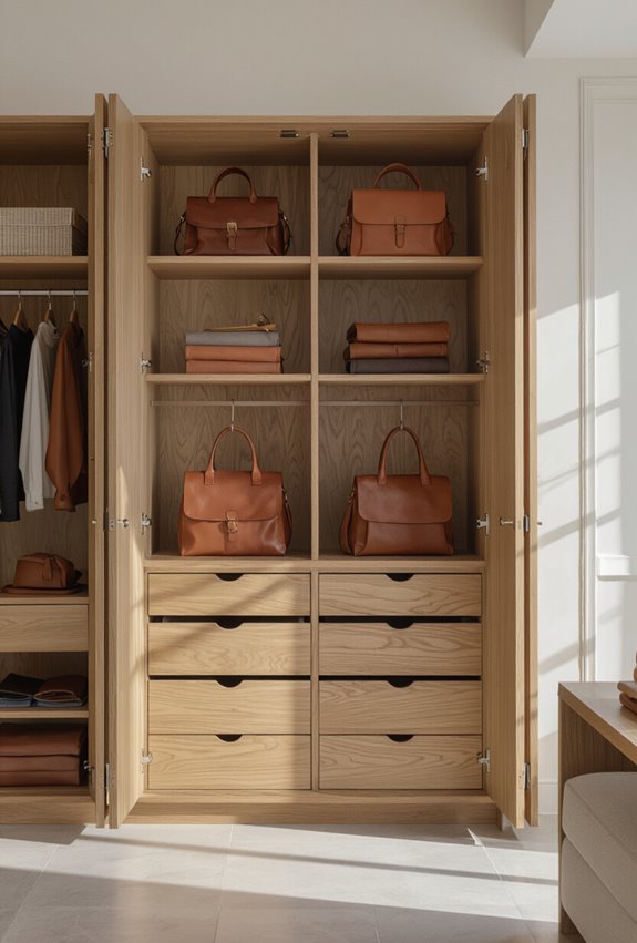 backstage display of craftsmanship