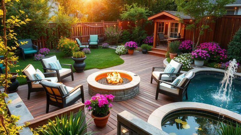backyard design for enjoyment
