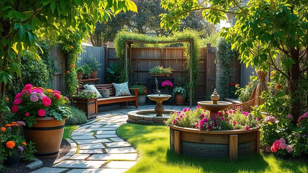 backyard garden sanctuary ideas